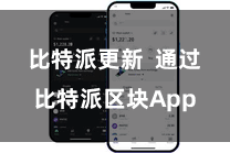 比特派更新  通过比特派区块App