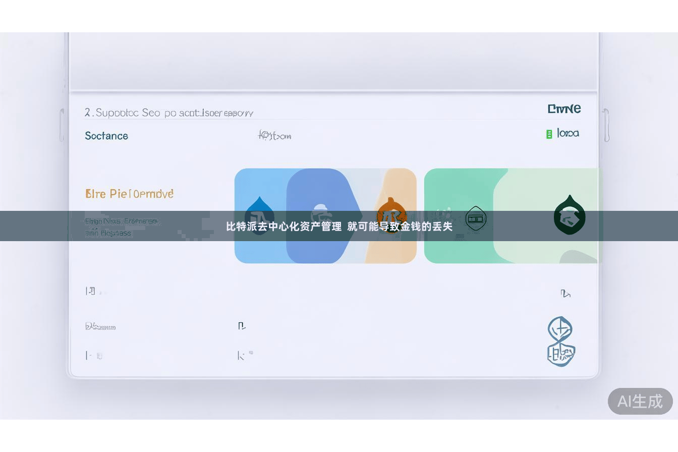 比特派去中心化资产管理  就可能导致金钱的丢失