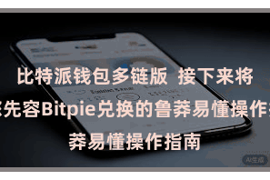 比特派钱包多链版  接下来将为您先容Bitpie兑换的鲁莽易懂操作指南